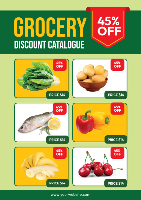 Grocery Store Flyer Template | PosterMyWall