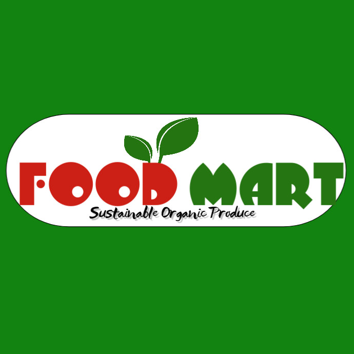 grocery store logo 徽标 template