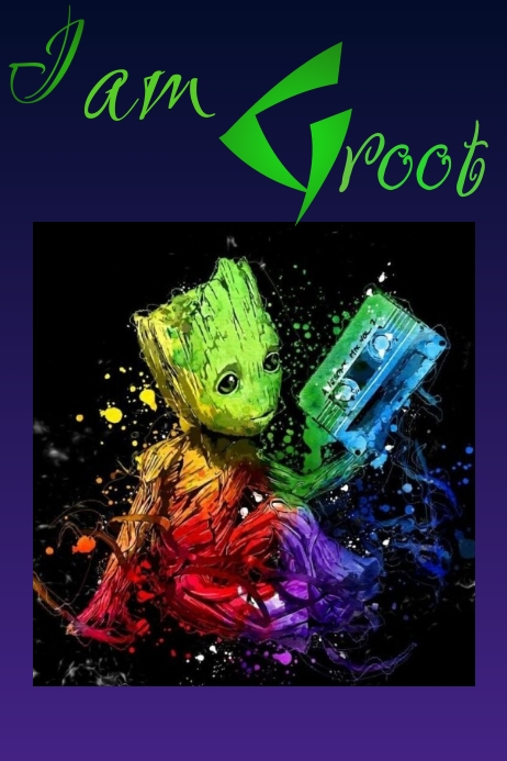 GROOT Template | PosterMyWall