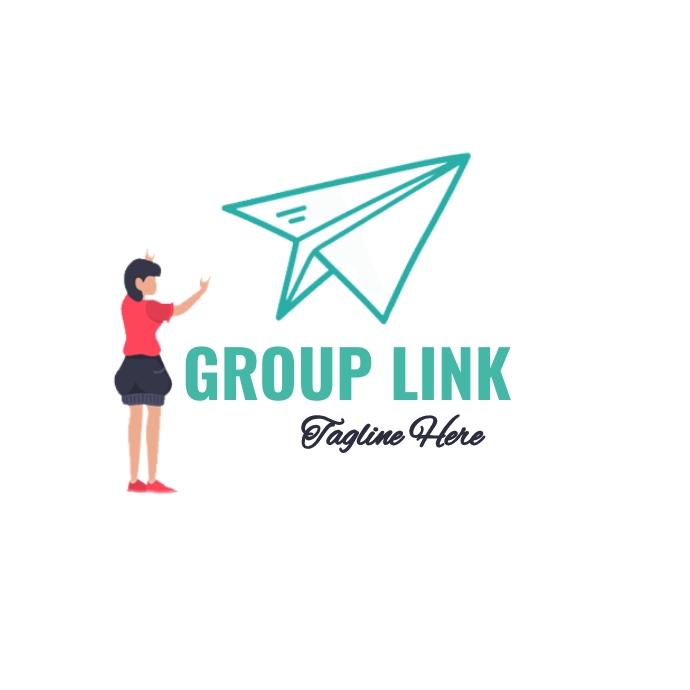 Grouplink Vector group link logo Group Links Invite Collection Template | PosterMyWall