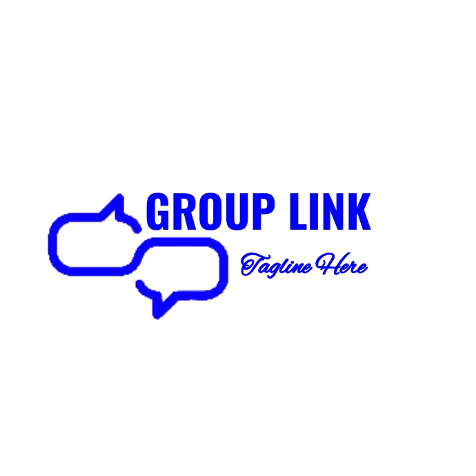 Grouplink Vector group link logo Group Links Invite Collection Template | PosterMyWall
