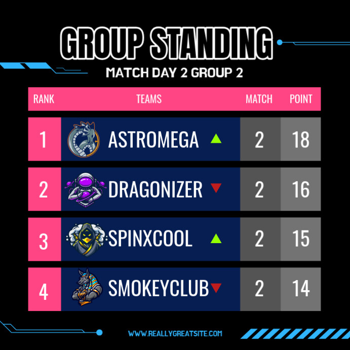 Group Standing Instagram Post template