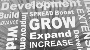 Серый grow video templet YouTube-miniature Template