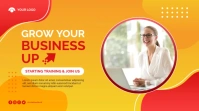 Grow Your Business Poster Flyer Template Apresentação (16:9)