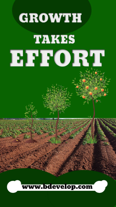 Copy of growth template | PosterMyWall