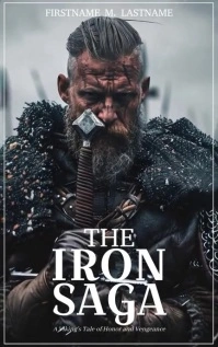 Grunge Historical Fiction Viking Novel  Kindl Kindle/Book Covers template