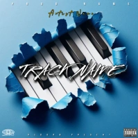 Grunge Jazz Piano Mixtape Cover  Album Cover template