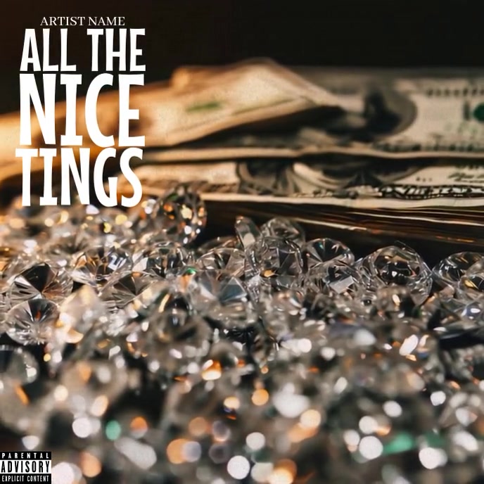 Copy of Grunge Money Cash Diamonds Rap Hip Hop Trap M | PosterMyWall