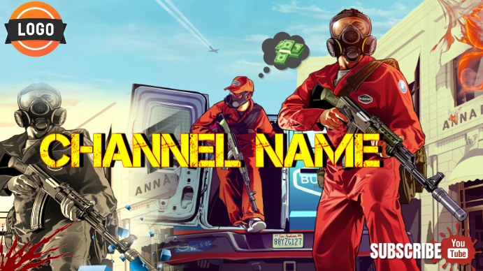Gta Thumbnail YouTube Thumbnail Template | PosterMyWall