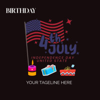 Guard Birthday Logo template