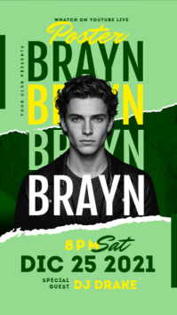 Guest DJ Flyer  Instagram Story Template
