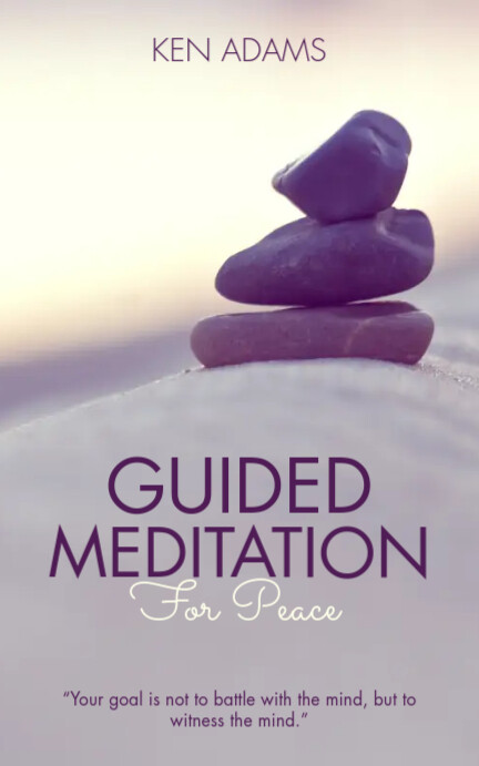 Guided Meditation Audio Book Cover Template PosterMyWall guided-meditation-audio-book-cover-template-postermywall