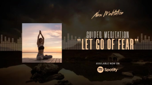 Black Guided Meditation Facebook-covervideo Template