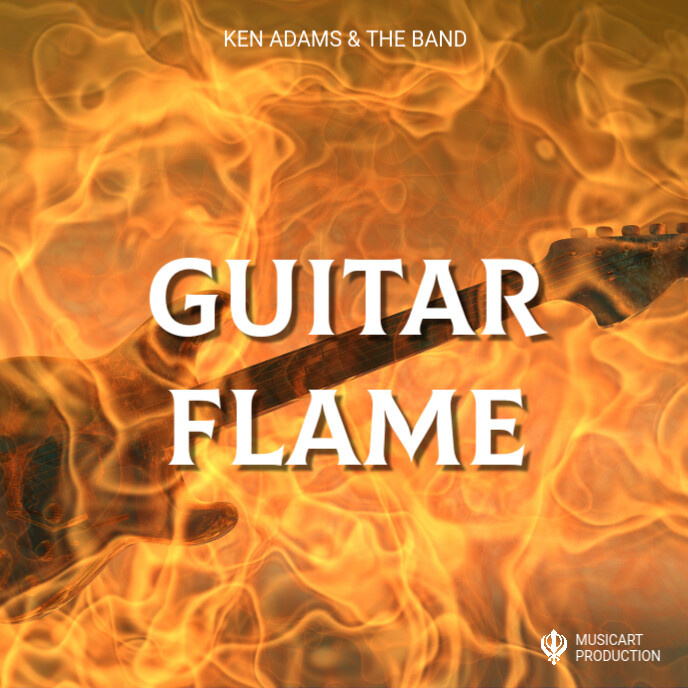 guitar album cover template PosterMyWall guitar album cover template PosterMyWall