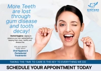 Gum Disease Post Postcard template