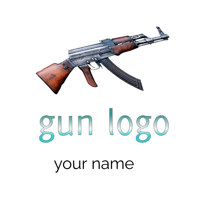 Fun Gun Logo Gun Logo Design Template