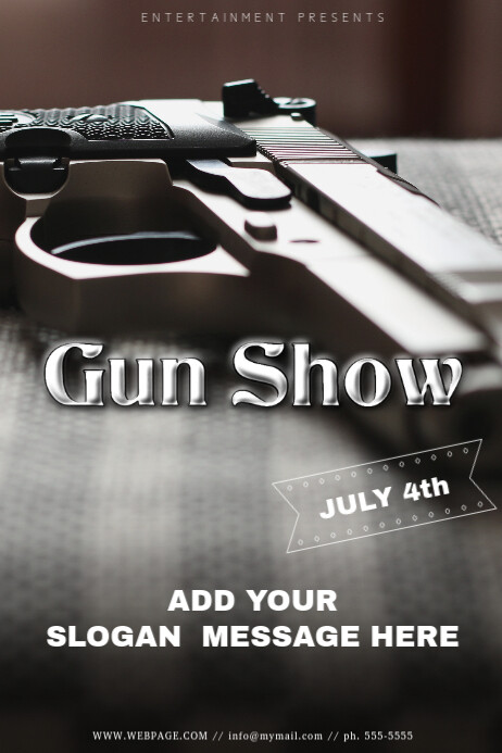 Gun Show Flyer Template | PosterMyWall