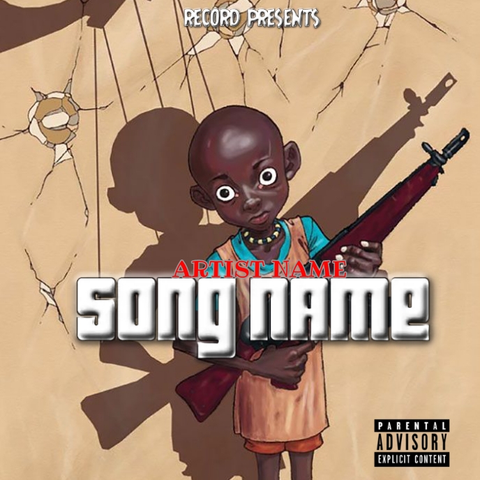 Gangster Album cover Template | PosterMyWall