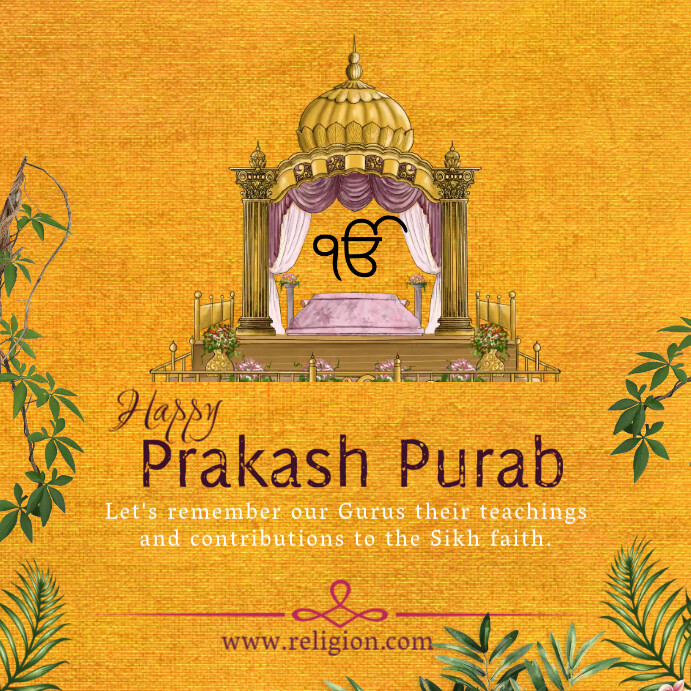 Prakash Parab Instagram Post template