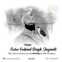 Guru gobind singh jayanti Template | PosterMyWall
