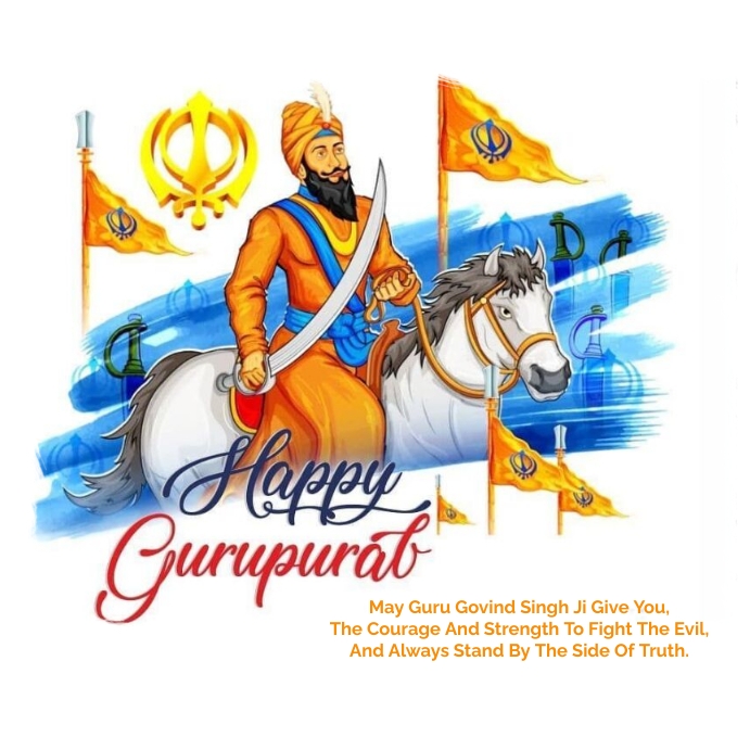 guru gobind singh jayanti Template | PosterMyWall