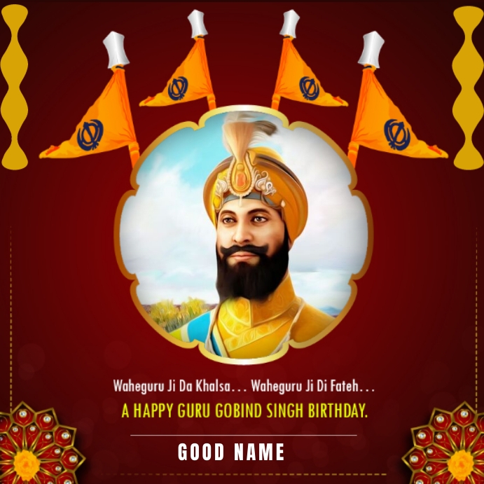 Copy of Guru Gobind Singh Jayanti | PosterMyWall