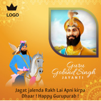 Guru Gobind Singh Jayanti Template | PosterMyWall
