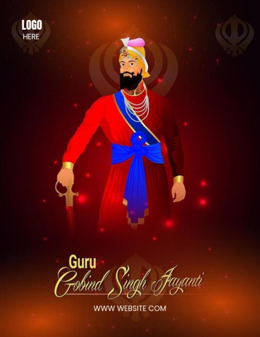 Copy of Guru Gobind Singh Jayanti | PosterMyWall