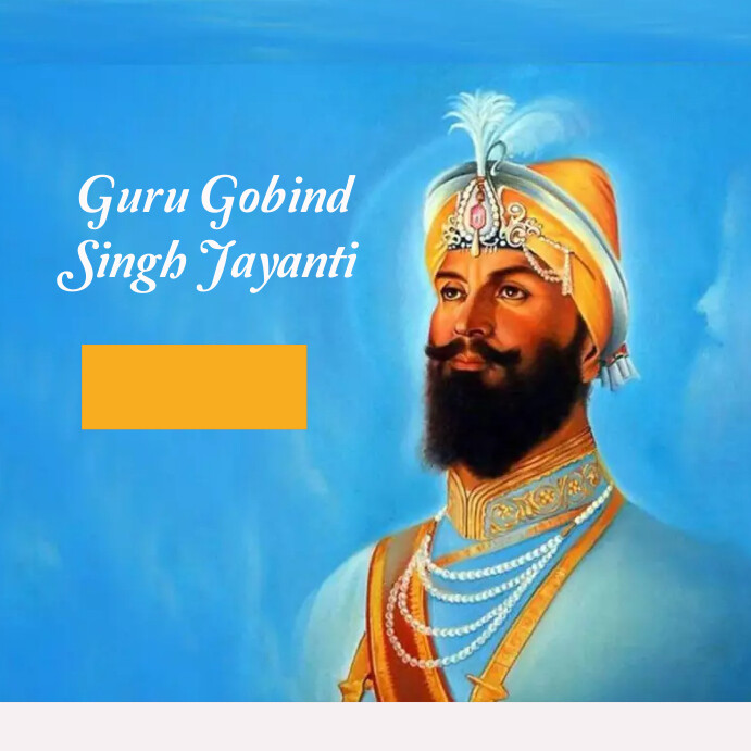 guru gobind singh jayanti Template | PosterMyWall
