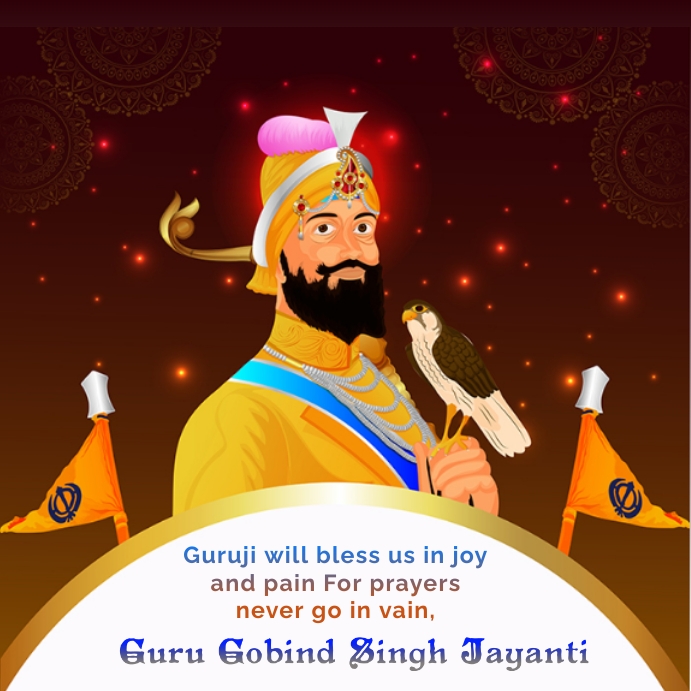 Guru Gobind Singh Jayanti Template | PosterMyWall