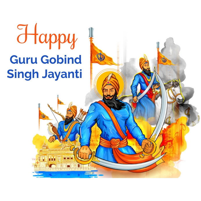 guru gobind singh jayanti Template | PosterMyWall