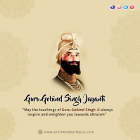 Guru Gobind Singh Template | PosterMyWall