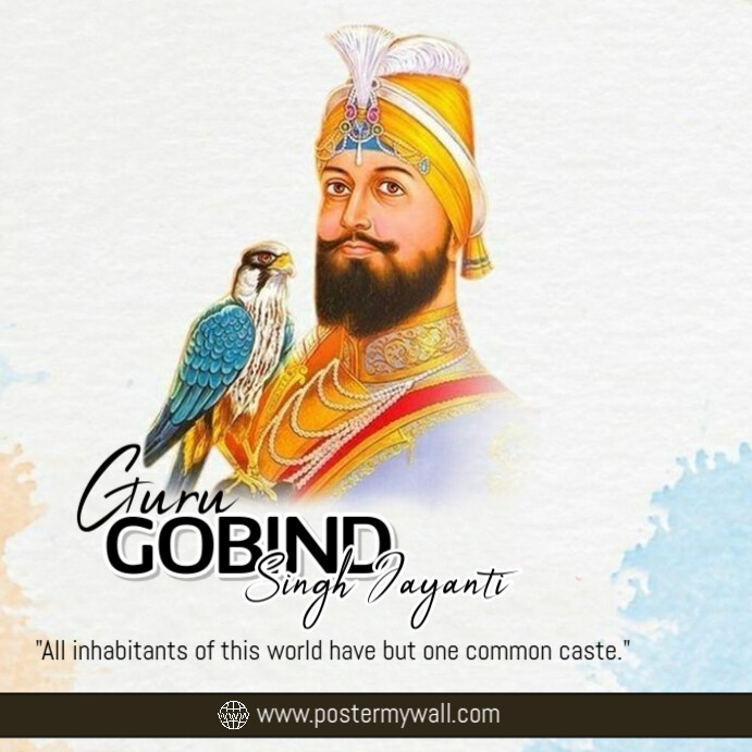 Copy of Guru Gobind Singh Jayanti | PosterMyWall