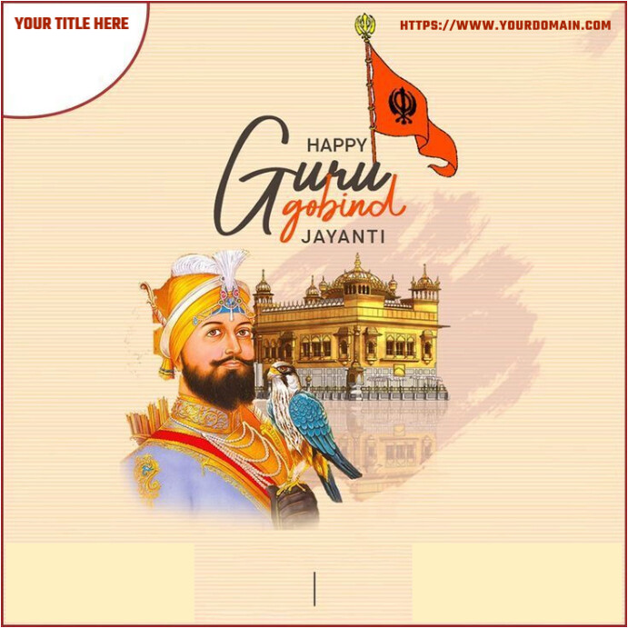 GURU GOVIND SINGH JAYANTI (2) Template | PosterMyWall
