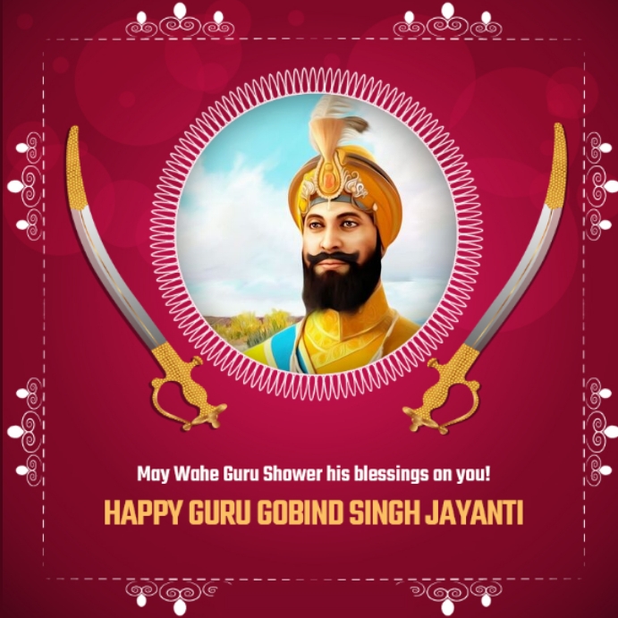 Copy of guru govind singh jayanti | PosterMyWall