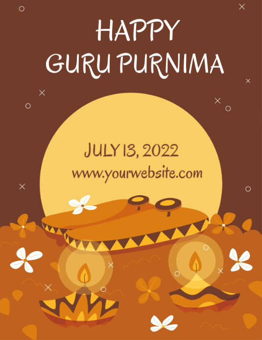 GURU PURNIMA Pamflet (VSA Brief) template