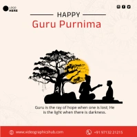 guru purnima poster template