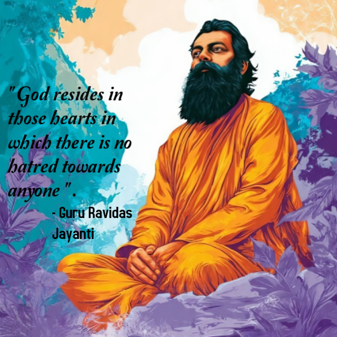 Guru Ravidas Jayanti Template | PosterMyWall