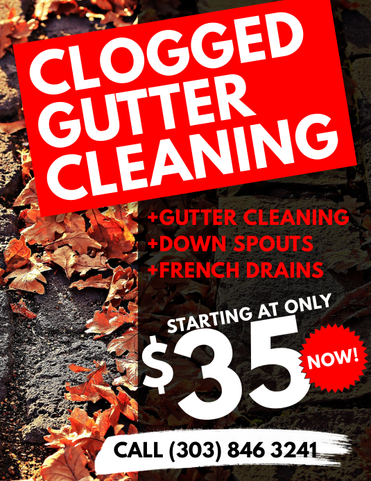 Gutter Cleaning Flyer Template PosterMyWall Gutter Cleaning Flyer Template PosterMyWall