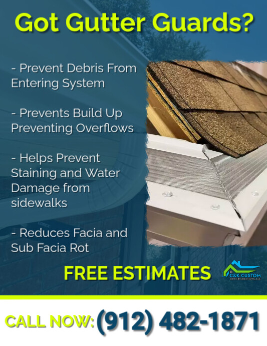 Gutter Guard Template | PosterMyWall