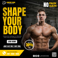 GYM ADS Pos Instagram template