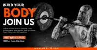 gym and fitness center facebook advertisement template
