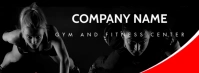 gym and fitness facebook cover template desig