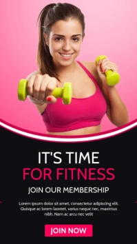 gym Instagram 快拍 template