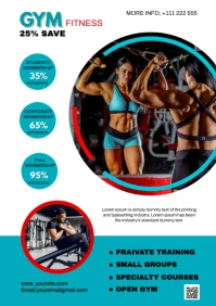 GYM A3 template