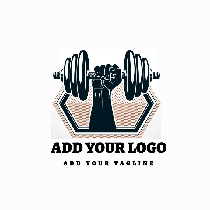 Exercise Logo Tag GYM/FITNESS/EXERCISE LOGO Template | PosterMyWall