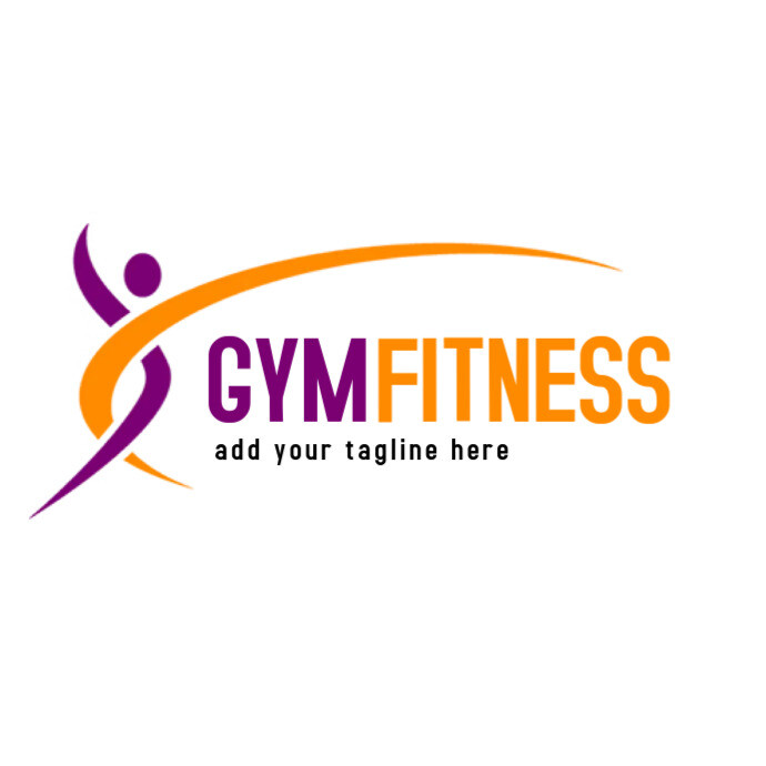 Gym Fitness logo template