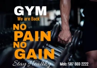 Gym Health 2 A2 template