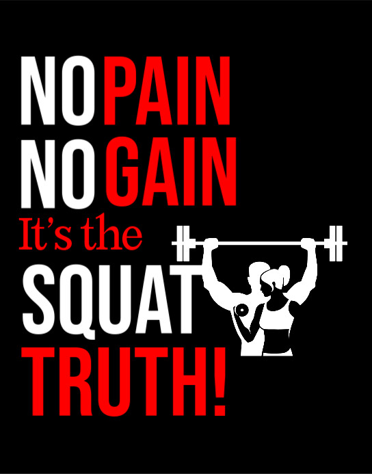 Gym Inspirational Poster Cartaz/placa template