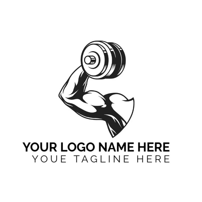 GYM LOGO Template | PosterMyWall